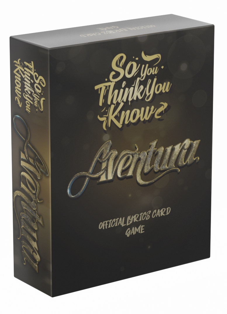 So You Think You Know - Aventura Music Lyric Based Trivia Game